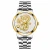 Import Watch supplier qianwen Chinese style golden dragon dial alloy strap waterproof mens casual quartz watch from China