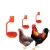 Import water nippl drinker for broiler chicken of poultri farm plastic chicken drinker and feeder from China