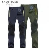 Waterproof camping quick tech ski pants for lovers
