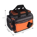 Waterproof Outdoor Fishing Tackle Bag Spacious Carry all Fishing Bag Multipurpose Fishing  Bag