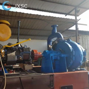 Wear Resistant Diesel Engine Small River Solids Single Suction Pump Saltwater Sea Dredge Boat Sand Slurry And Gravel Pump