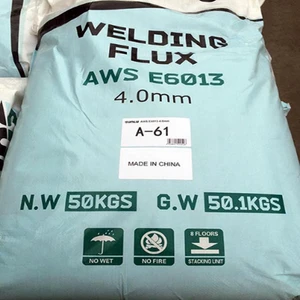 Welding powder flux for making welding electrode rod E6013 E7018