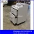 Import white pedicure storage cart trolley with wheels for hair salon from China