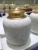 Import White terrazzo crafts stone bathroom accessory set for bath and vanity from China