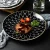 Import Wholesale 10&quot; Nordic Creative Western Pasta Stripe Dessert Steak Porcelain Plate Printed from China
