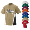 wholesale 2 buttons softball jersey for kids, custom two buttons softball jersey for boy