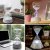 Import wholesale bedside sleeping hourglass shape led touch sensor table lamp from China