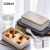 Import Wholesale cheap school 3/4 compartment stainless steel dinnerware set lunch box from China