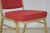 Import Wholesale Cheap Used Luxury Stackable Red Fabric Gold Frame Hotel Wedding Banquet Chairs For Sale from China