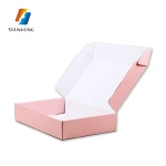 Wholesale Custom Printed tuck top Corrugated Paper Packaging Shipping Boxes for shoe