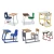 Import Wholesale Custom Size Metal Frame Basket Furniture School Table And Chairs Sets from China