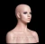 Import Wholesale Female Fiberglass Head Mannequin cheap African women wig display H1 from China