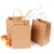 Import Wholesale food grade kraft paper bag with twisted handle for food from China