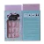 Wholesale Full Cover Fake Nails 24pcs/set Reflective Smooth Pink Smoke Simple Design Acrylic False Nail Art Tips A series