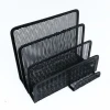 Wholesale High Quality Metal Mesh Office 3 Compartments Letter Holder Tray for Desk