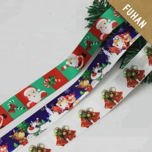 Wholesale Hot Sale Custom Christmas Decoration Ribbon for Christmas Gifts