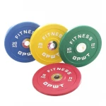Wholesale Household Gym Equipment Olimpic Weight-lifting Free Weight Plates PU Barbell Plate Rubber Bumper Plate