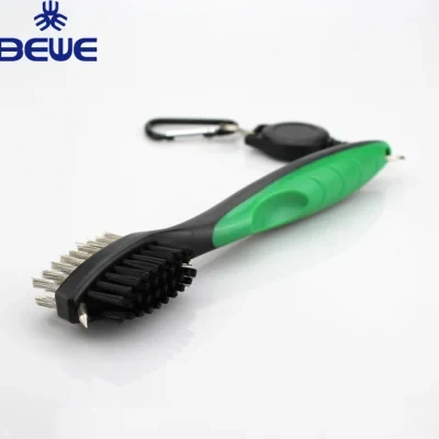 Wholesale Low MOQ Double Sided Cleaning Brush Golf Cleaner