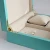 wholesale luxury delicate tiffany blue cardboard and leather jewelry gift boxes