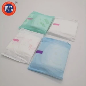Wholesale manufacture Quality Size OEM Brands Name japan Lady Anion sanitary napkin pads