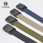 Wholesale Military webbing canvas belt 100% woven Nylon belt for men
