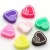 Import Wholesale Mixed Color Polymer Clay Heart Shape Charm Spacer Beads for earrings making from China