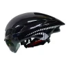 Wholesale MTB Road Bike helmet Sports Bicycle Helmet Safety Cycling Helmet With Goggles Sun Visor