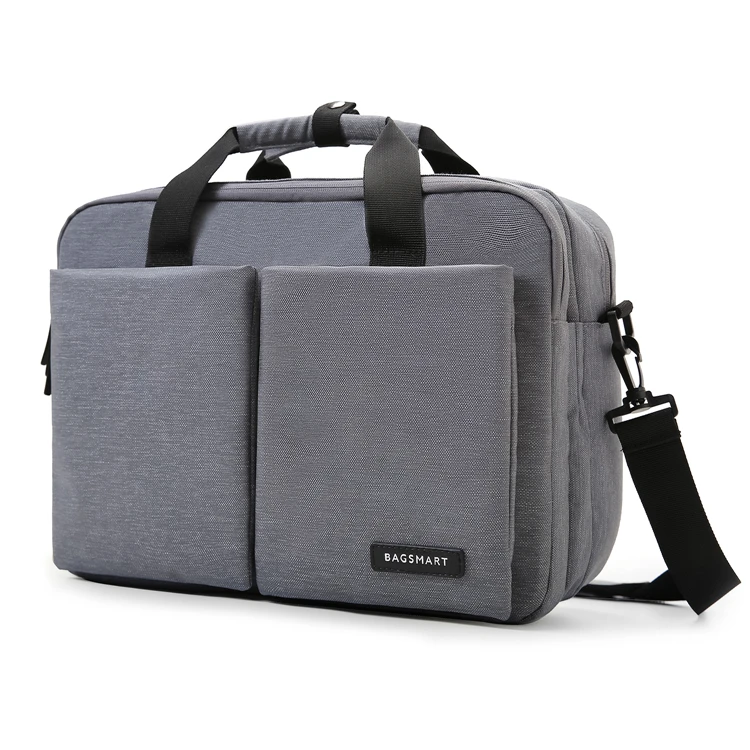 Wholesale multi-functional polyester business briefcase computer laptop bags for men