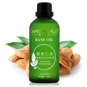 Wholesale Natural 100% Sweet Almond Carrier Oil Base Oil With Private Label