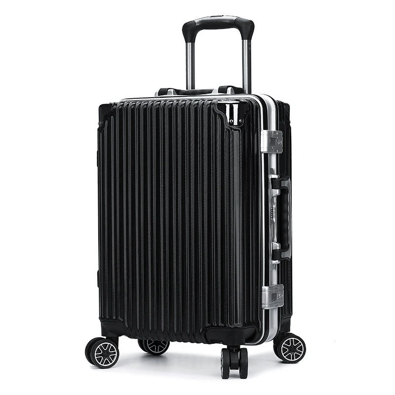Wholesale New custom logo pattern trolley case travel suitcase 20 inch universal wheel boarding luggage case