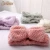 Wholesale New Designs spa Fashion Baby Gift Velvet Microfiber Elastic Hair Bands With Bow