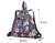 Import Wholesale Nylon Colorful Drawstring Foldable Shopping Bag Sports Backpack from China