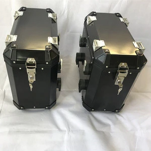Wholesale or retail high quality Aluminum Motorcycle Side Box and Tail Box For BMW F800GS/F700GS/F650GS T.CYL.