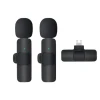 Wholesale Plug Play Wireless Microphone Professional K9 Mini Wireless Microphone 2 In 1 Noise Cancelling Interview