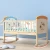 Import Wholesale Portable Baby Bed Multifunctional Baby Sleeping Bed Crib /Changed To A Toddler Bed from China