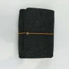 Wholesale promotion ziplock gray color felt pen pouch pencil case