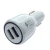Wholesale QC3.0 dual car charger fast charger 2 port usb car charger adapter portable smartphones
