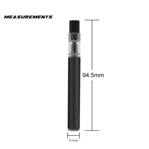 Wholesale Round  mouthpiece cbd vape pen disposable 0.3ml ceramic coil cbd oil vape pen