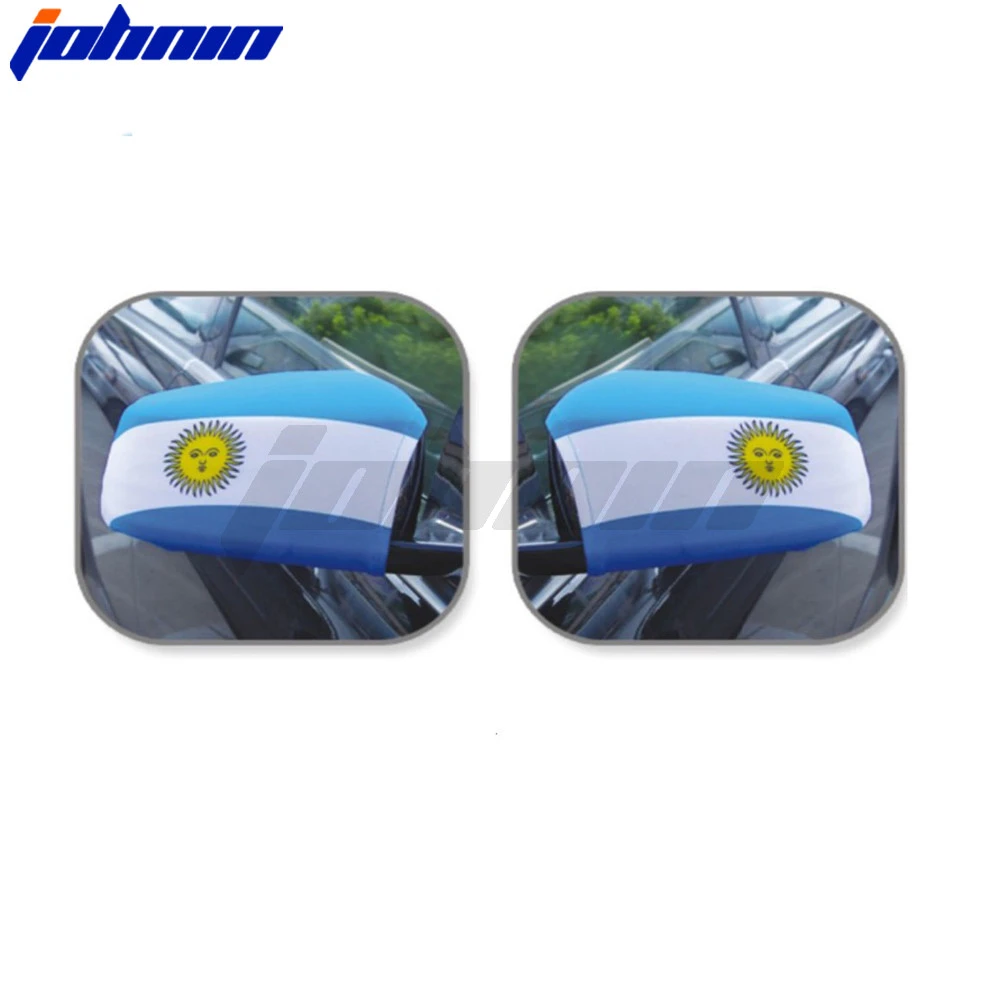 wholesale spandex&amp;polyester printed country flag car mirror cover,custom car side mirror flag cover,national car mirror cover