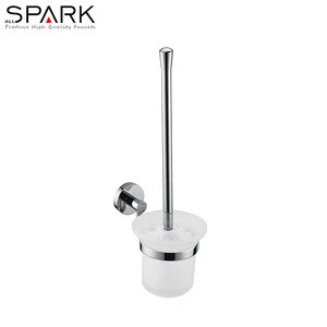 Wholesale stainless steel wall mounted toilet brush holder