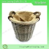 Wicker Fire Log Wood Carrier Baskets With Handles Handmade Wicker Basket Household Sundries