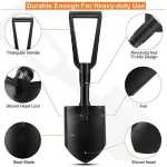 Wilderness Survival Kit Multifunctional Shovel Fold Tactic Camping Kit Outdoor Survival Spade Mini Small Garden Shovel