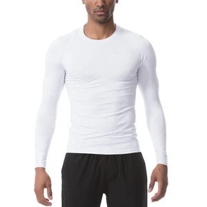 Winter sport wear men Fitness suit men&#39;s spring elastic compress sports clothing long sleeve sportswear
