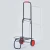 Import With Two Wheels Luggage Cart Folding Supermarket shopping trolley Portable Shopping Cart Trolleys from China