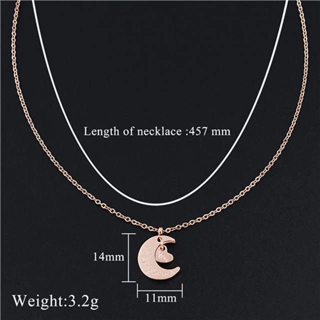 Woman Jewellery Plated Pendant Women Jewelry Necklace Gold