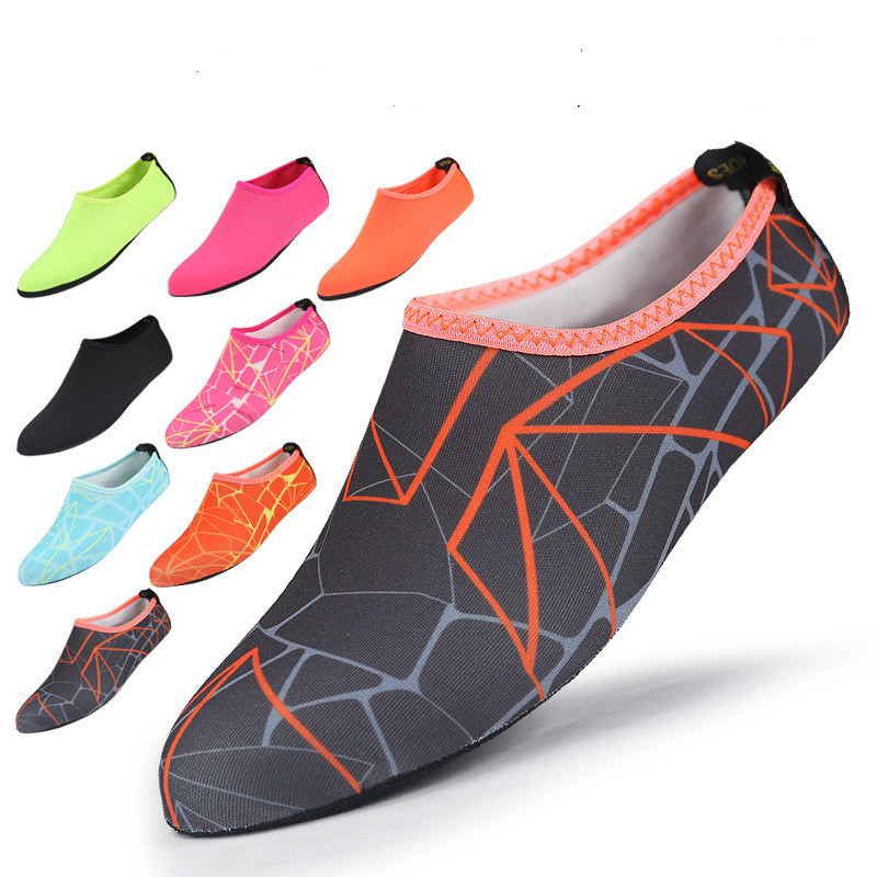 Men's Women's Quick-Dry Water Shoes – Barefoot Socks For Beach, Swim, Surf, Yoga – Solid, Breathable