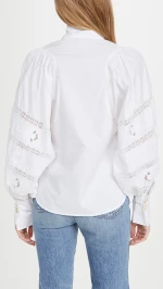 Women Clothing China Supplier Wholesale Fashion Summer Cotton Casual Tops Shirts Manufacturer Elegant Long Sleeve Lady Blouses