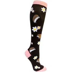 Women&#39;s Triple Stripes Knee High Cotton/Wool Socks New Design OEM Winter Stockings