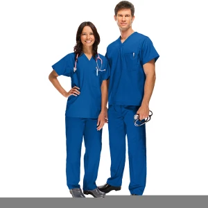 Womens and Mens Stylish Medical Scrubs Nursing Uniform