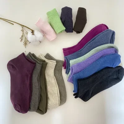 Women?s Cotton Low Cut Socks Multi Color Options
